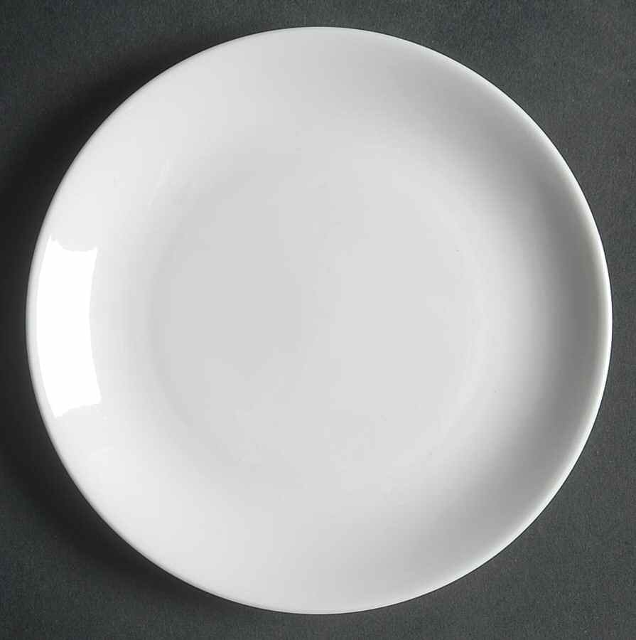 White Bread & Butter Plate by Holiday-1