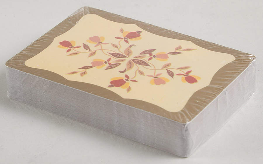 Autumn Leaf 1991 Poker Playing Cards by Hall-1