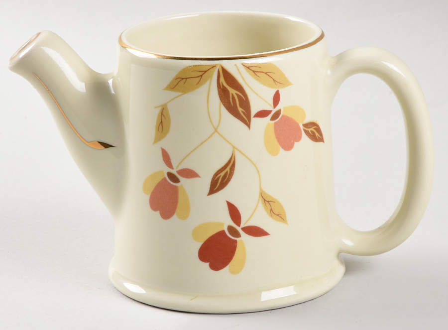 Autumn Leaf Open Solo Teapot by Hall-1