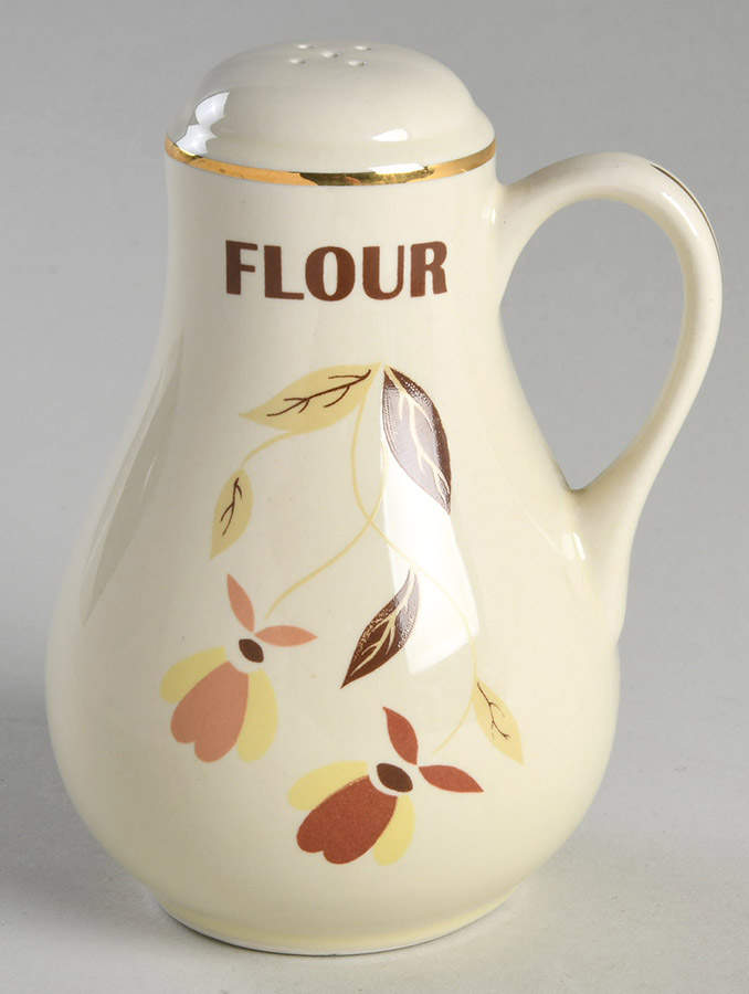 Autumn Leaf Handled Flour Shaker by Hall-1