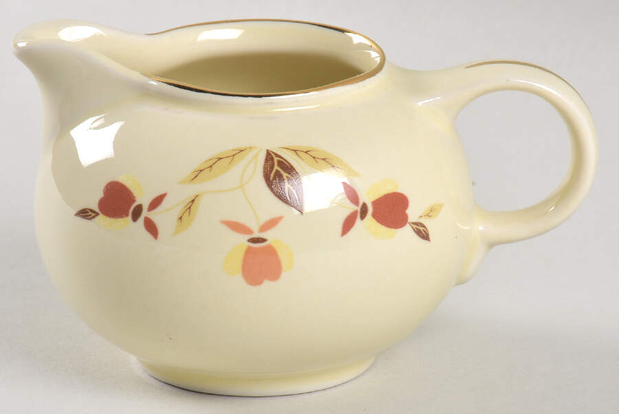 Autumn Leaf Morning Creamer by Hall-1