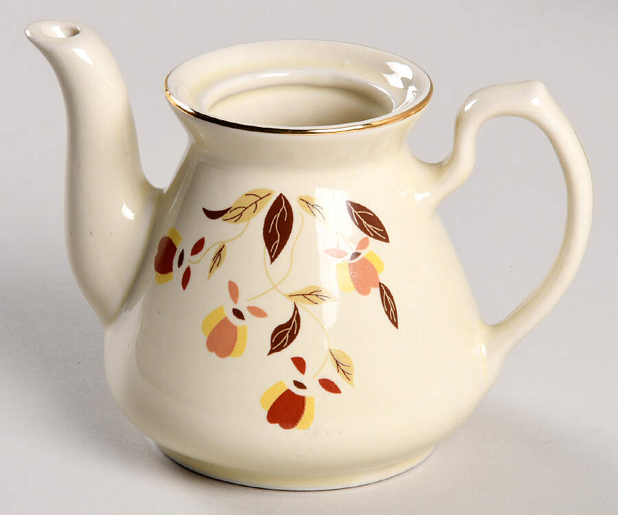 Autumn Leaf Philadelphia Individual Teapot No Lid by Hall-1
