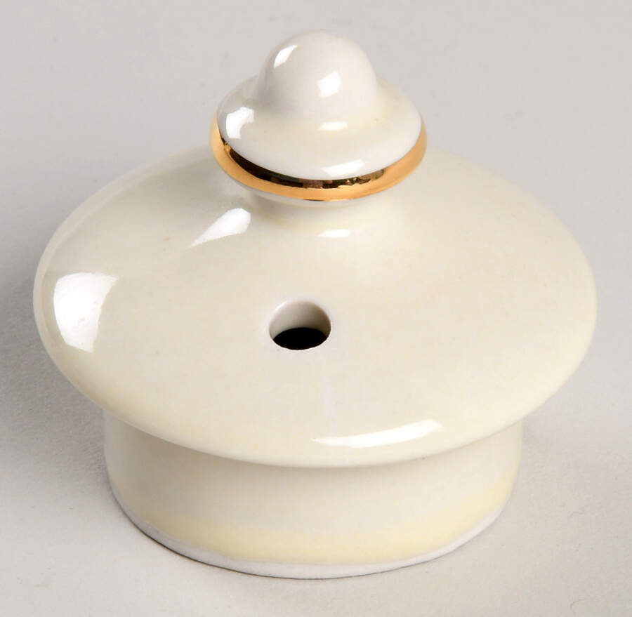 Autumn Leaf Lid for Philadelphia Individual Teapot by Hall-1