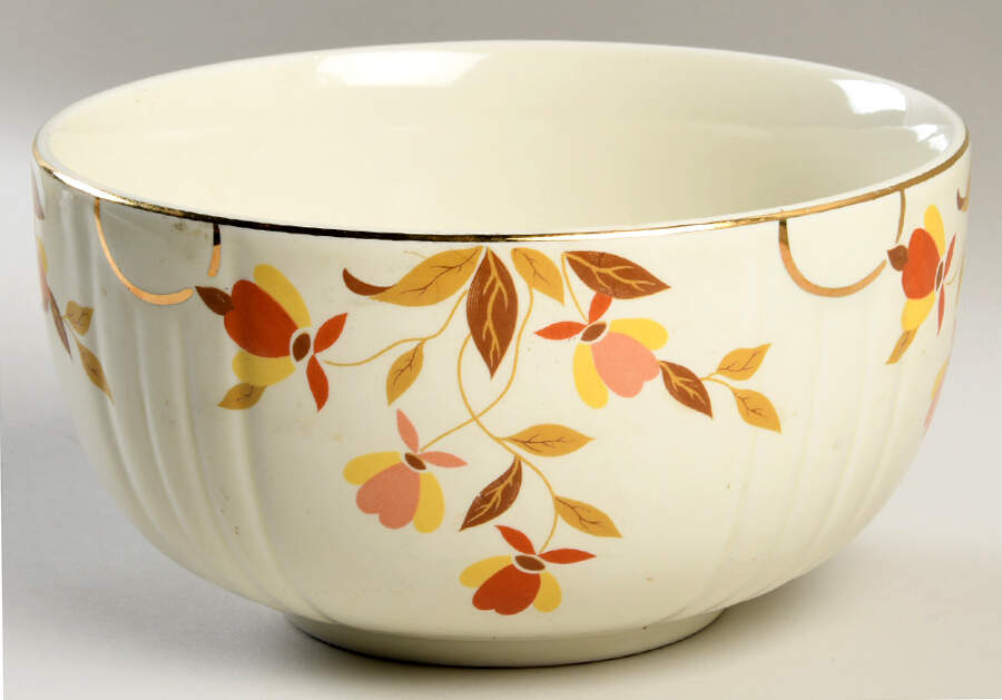 Autumn Leaf 7" 2 Qt Radiance Bowl by Hall-1