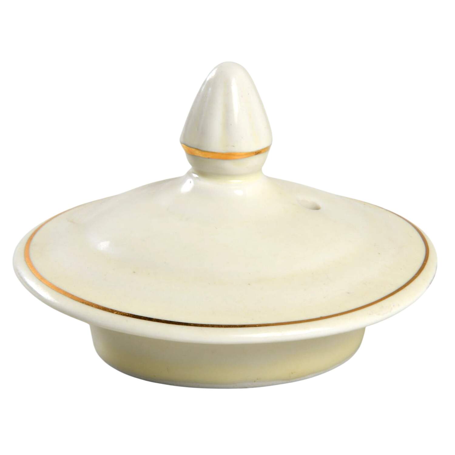 Autumn Leaf Lid for French Biggin Coffee Pot by Hall-1