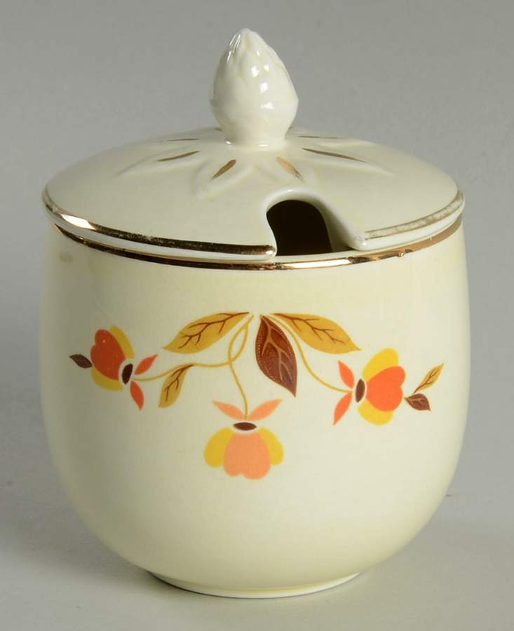 Autumn Leaf Marmalade & Lid by Hall-1