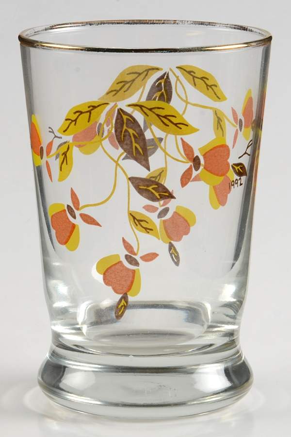 Autumn Leaf Glassware Juice by Hall-1