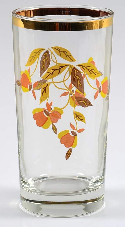 Autumn Leaf 12 Oz Glassware Tumbler by Hall-1