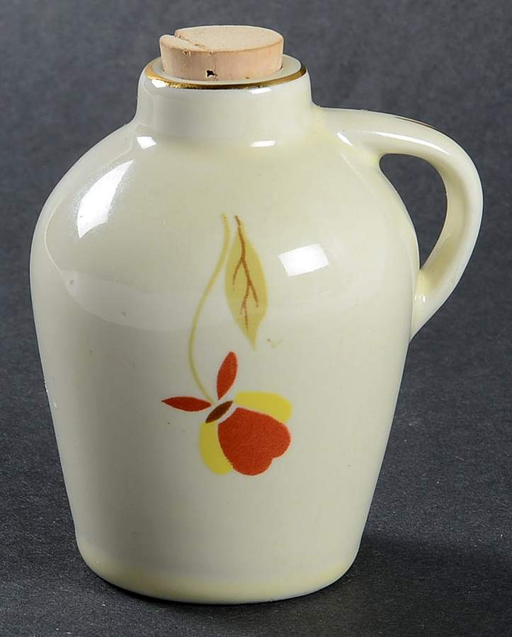Autumn Leaf Bitters Jug by Hall-1