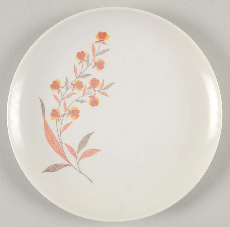 Autumn Leaf Melmac/Melamine Salad Plate by Hall-1