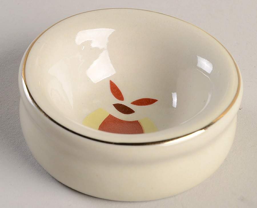 Autumn Leaf Butter Pat by Hall-1
