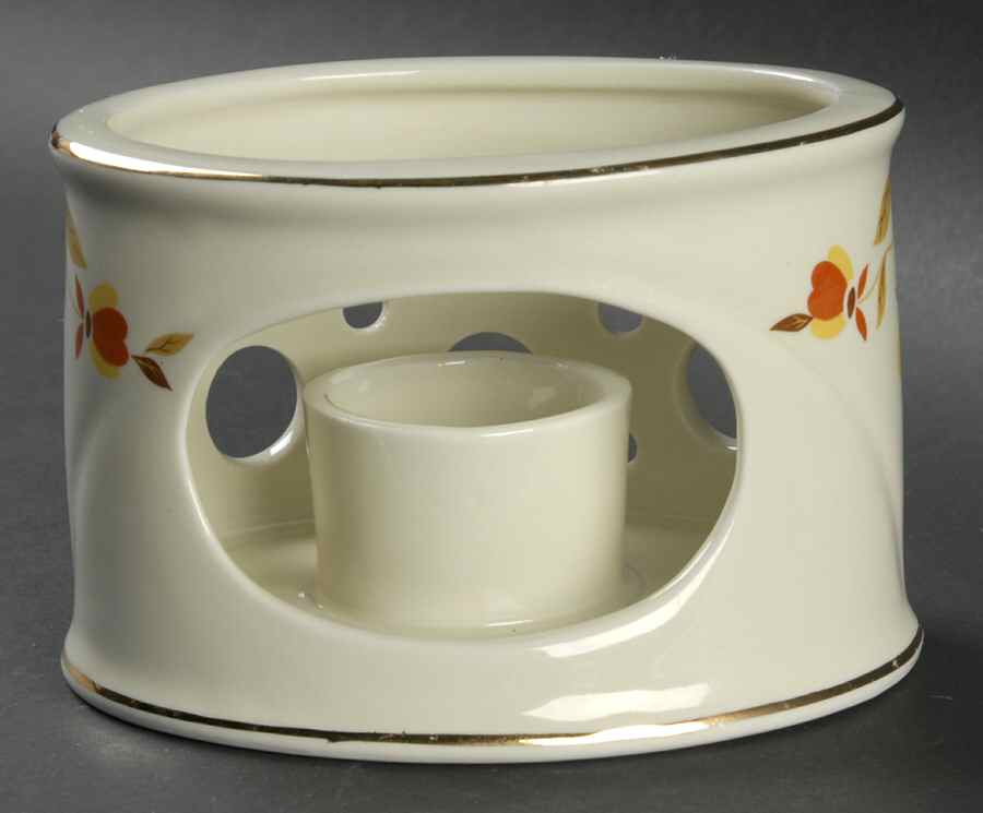 Autumn Leaf Oval Warmer Stand by Hall-1