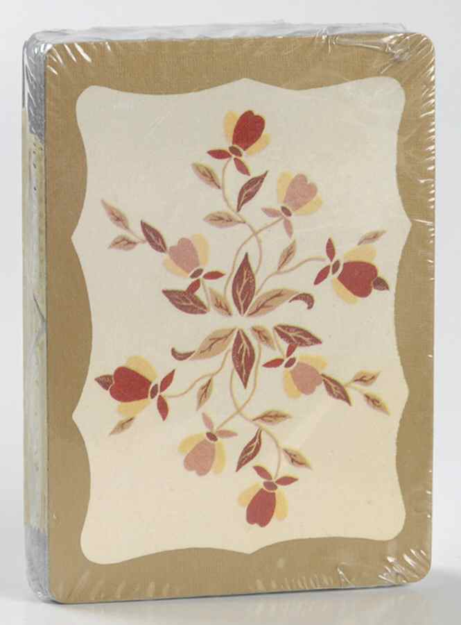 Autumn Leaf 1991 Pinochle Playing Cards by Hall-1