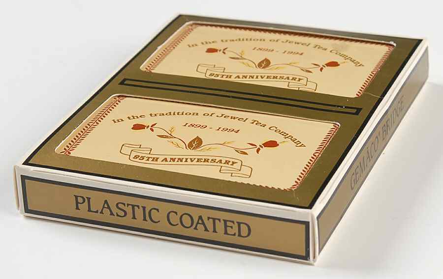 Autumn Leaf Double Deck Playing Cards by Hall-1