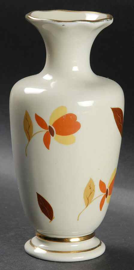 Autumn Leaf 5" Regular Decal Bud Vase by Hall-1