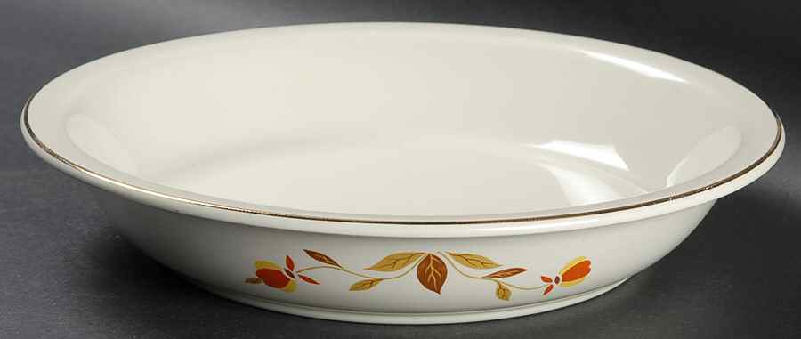 Autumn Leaf 9" Pie Baking Plate by Hall-1