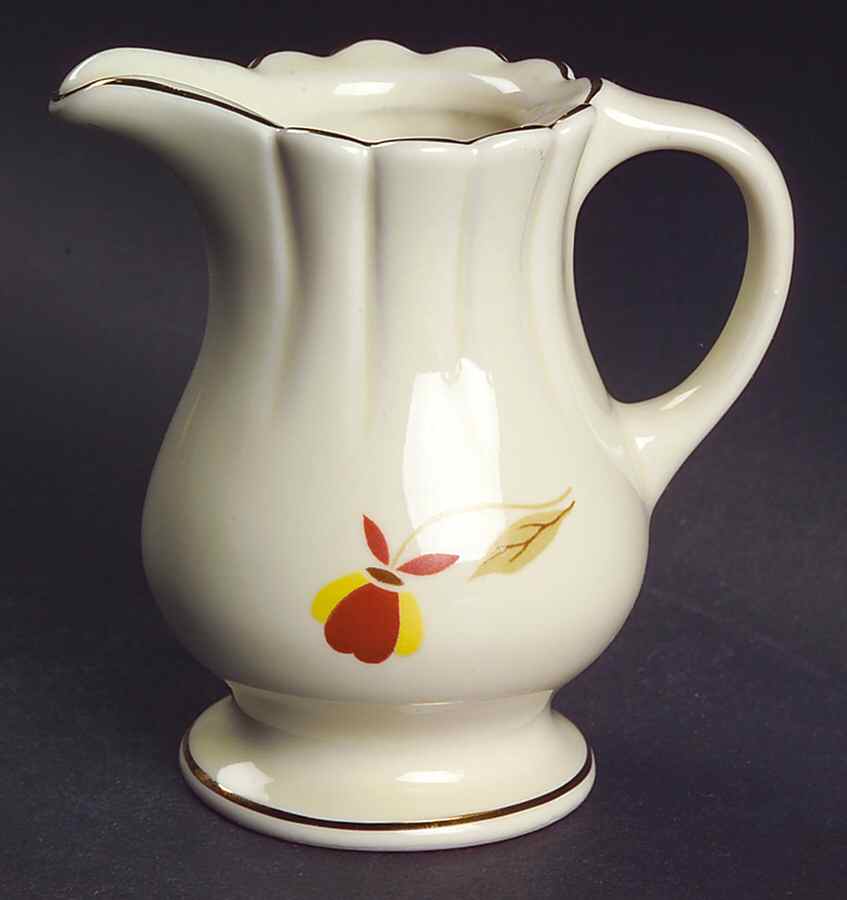 Autumn Leaf Individual Creamer by Hall-1
