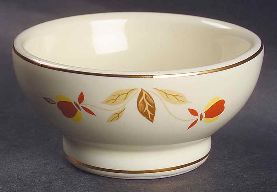 Autumn Leaf 1993 Limited Edition China Sherbet by Hall-1