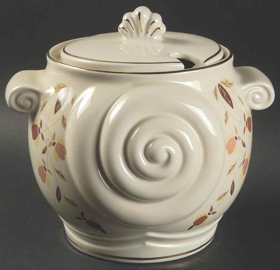 Autumn Leaf Nautilus Tureen & Lid by Hall-1
