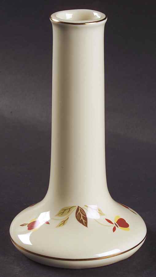 Autumn Leaf Graeter Shape Bud Vase by Hall-1