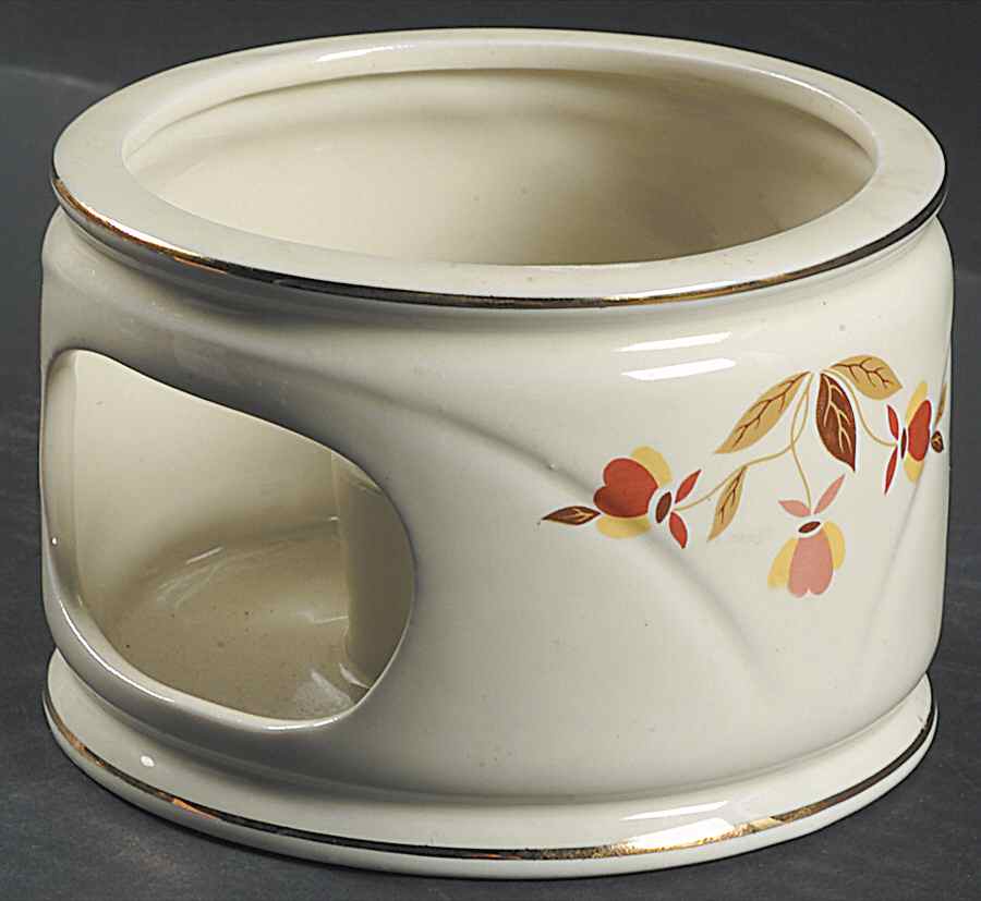Autumn Leaf Round Warmer Stand by Hall-1