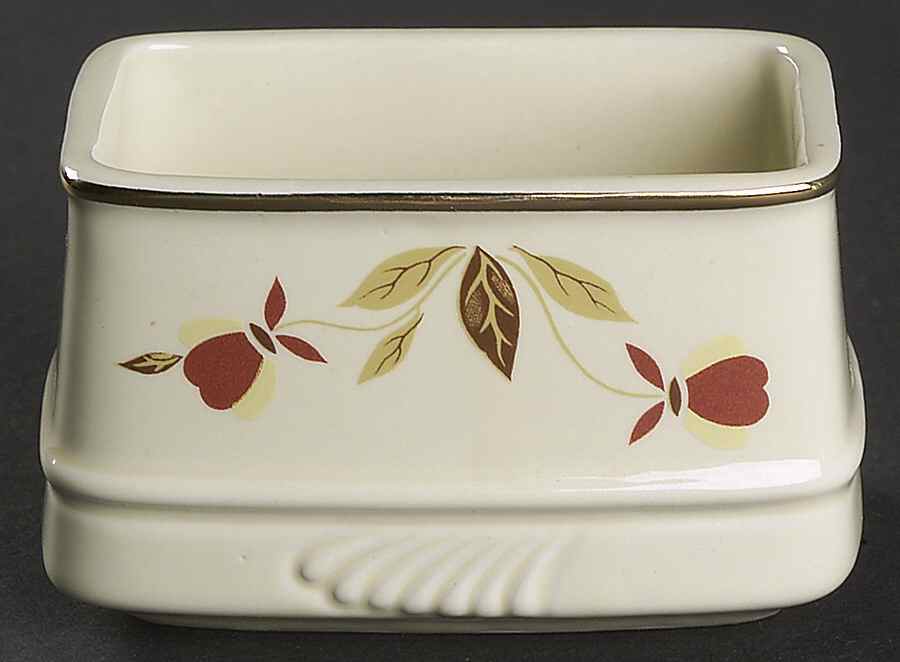 Autumn Leaf China Specialties Limited Edition Sweetener Holder by Hall-1