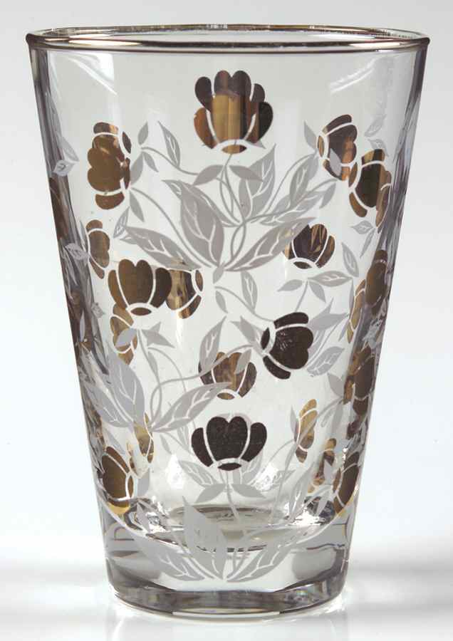 Autumn Leaf 10 Oz Glassware Libbey Tumbler by Hall-1