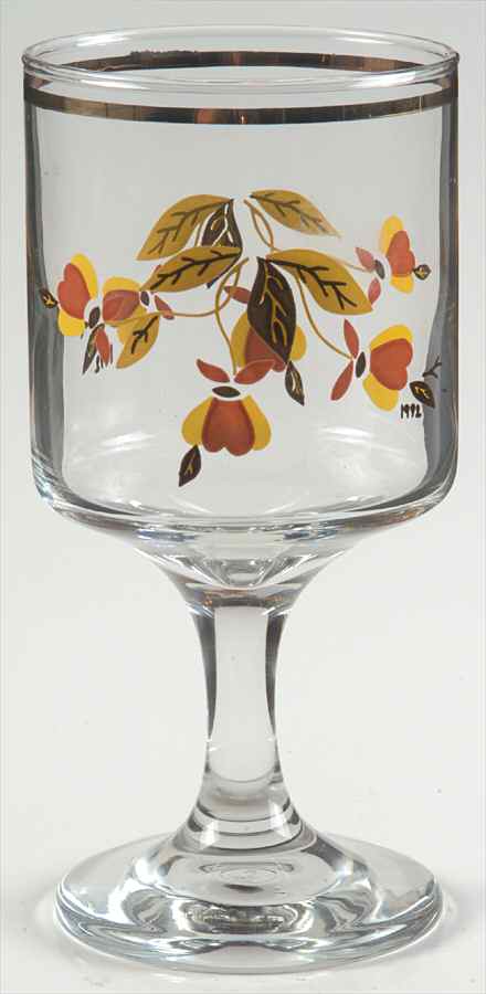 Autumn Leaf 8 Oz Glassware Wine by Hall-1