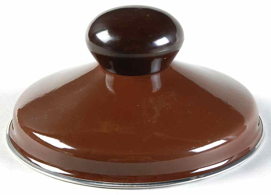Autumn Leaf Lid for 1.5 Qt Metal Covered Saucepan by Hall-1