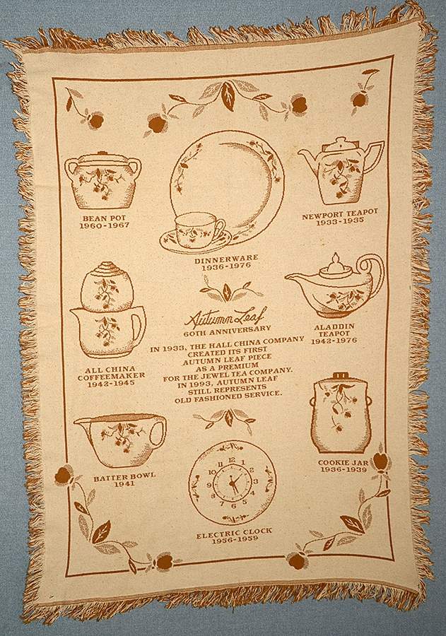 Autumn Leaf 50" X 70" Cloth Throw by Hall-1