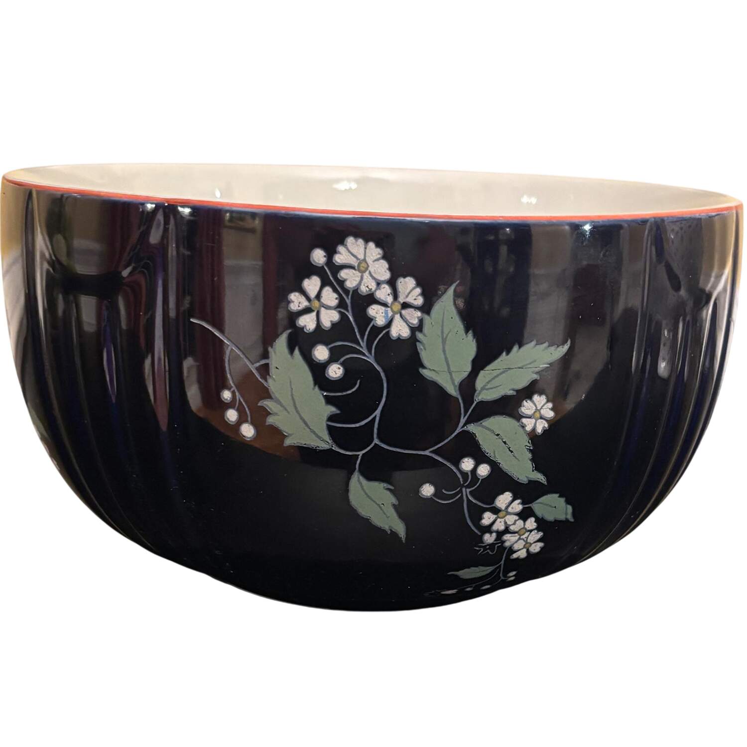 Blue Garden 10" Radiance Bowl by Hall-1