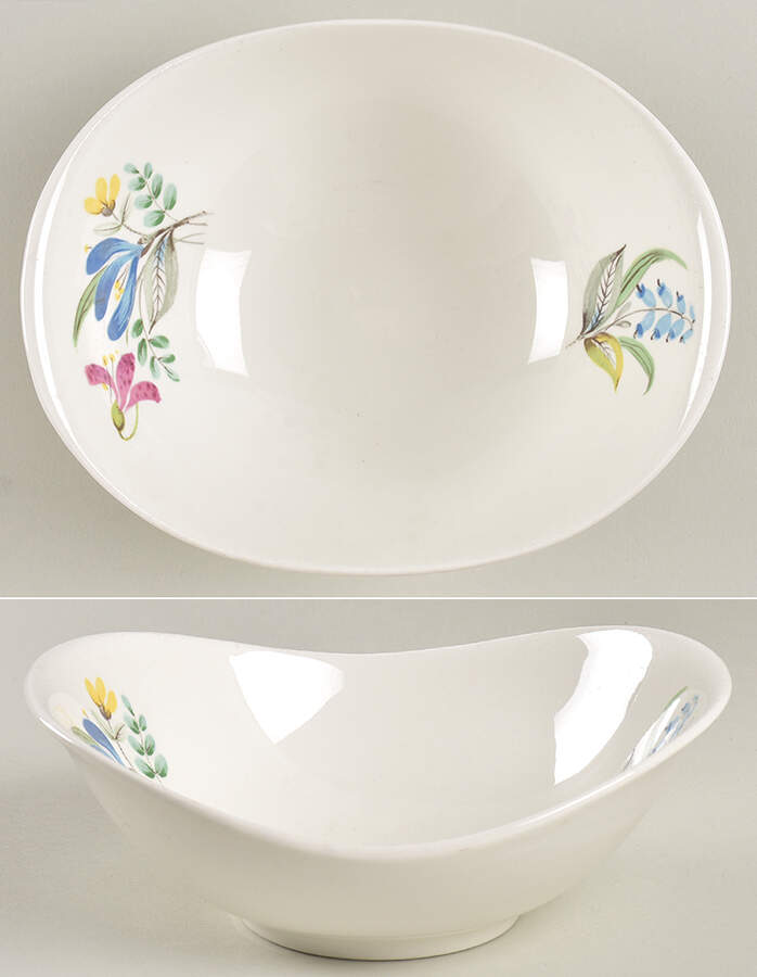 Bouquet Fruit/Dessert (Sauce) Bowl by Hall-1