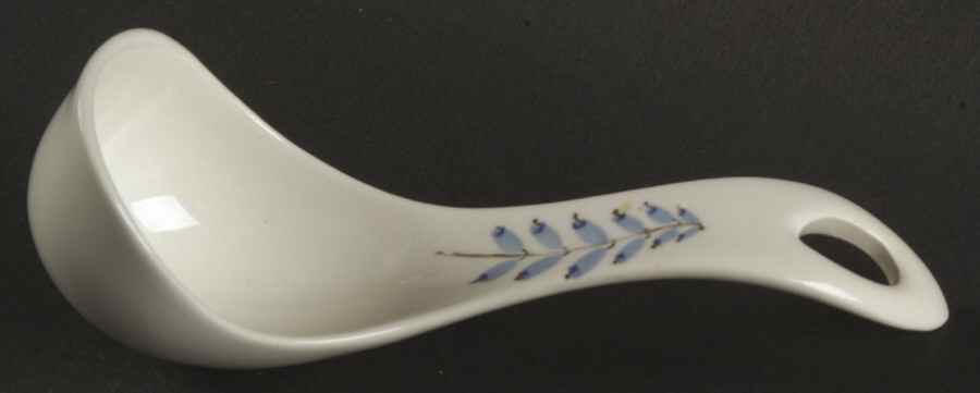 Bouquet Gravy Ladle Solid Piece by Hall-1