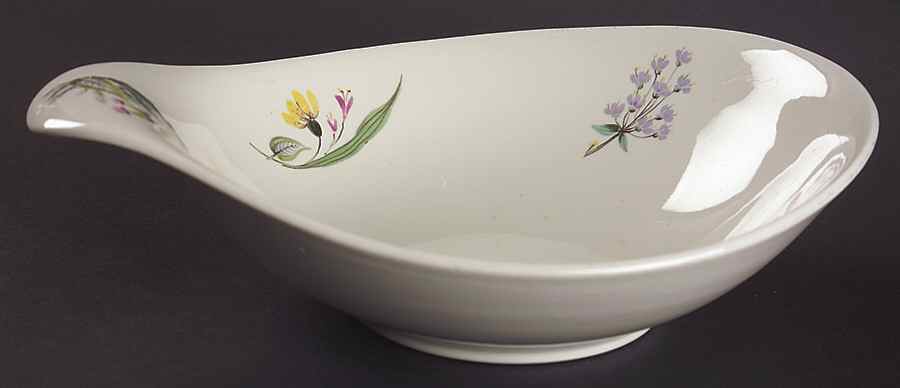 Bouquet Lugged Soup Bowl by Hall-1