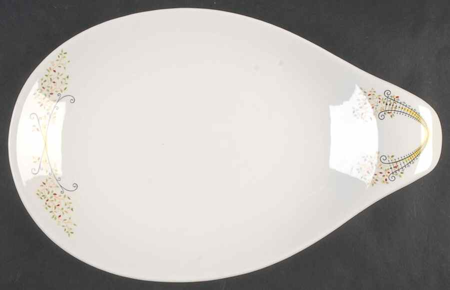 Buckingham 13" Oval Serving Platter by Hall-1