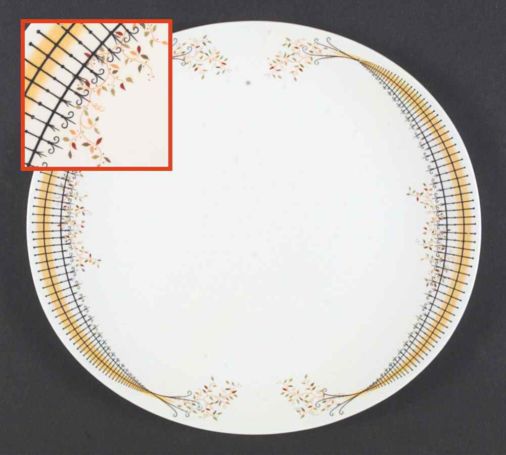 Buckingham Dinner Plate by Hall-1