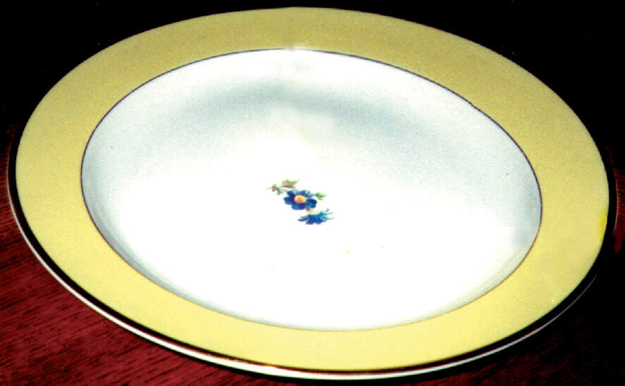 Buttercup No 1 Tea Set (Smooth) Snack Plate by Hall-1