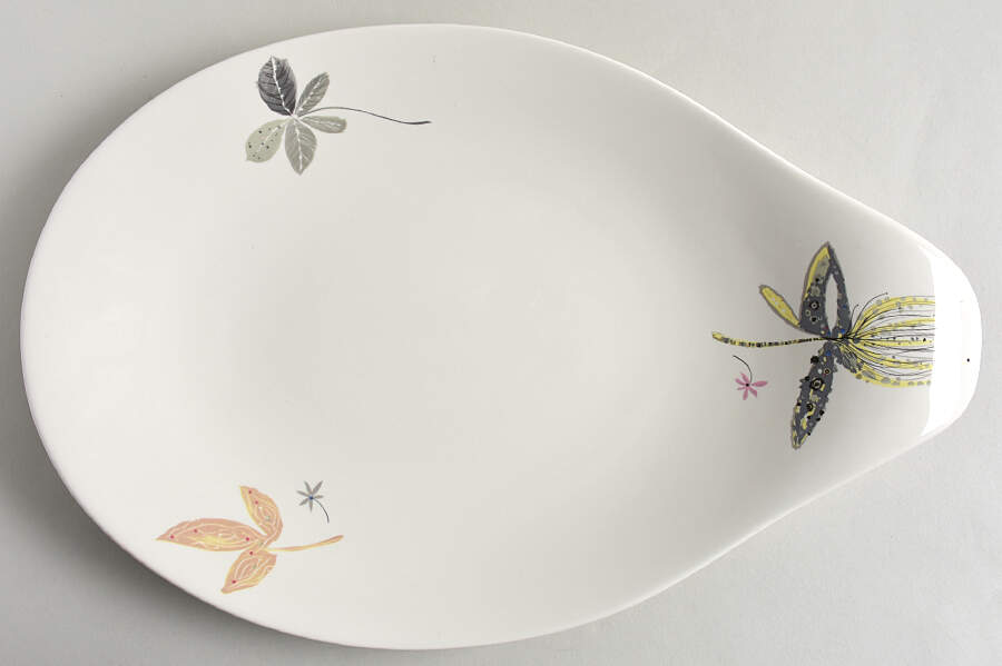 Caprice 15" Oval Serving Platter by Hall-1