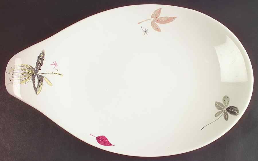 Caprice 17" Oval Serving Platter by Hall-1