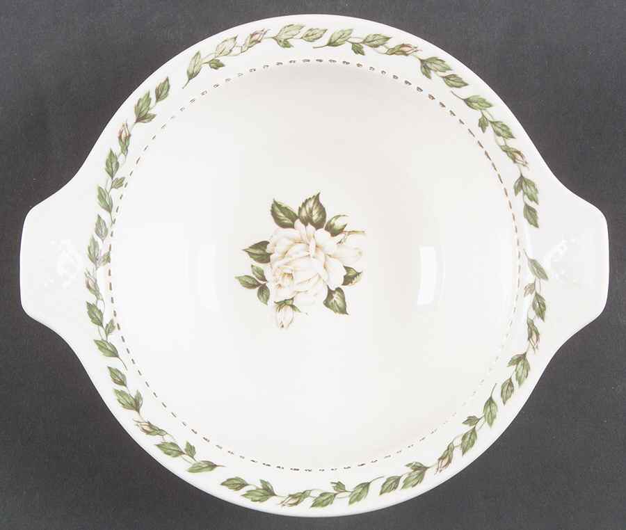 Cameo Rose Lugged Cereal Bowl by Hall-1