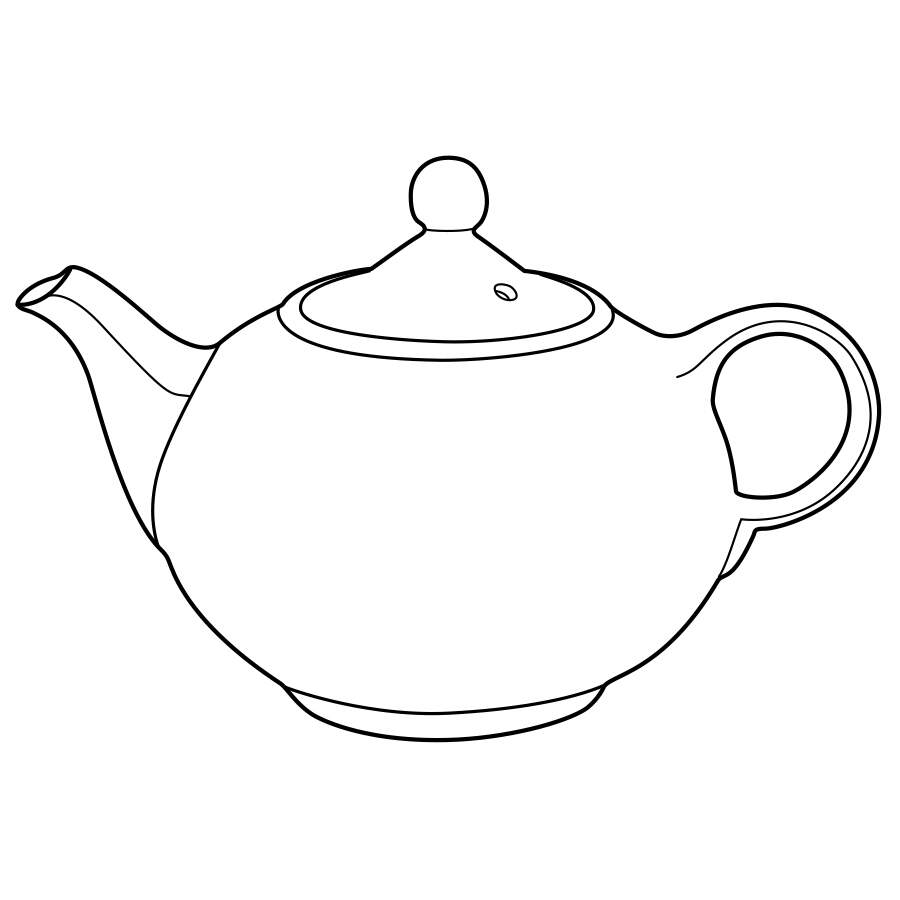 Chinese Red Morning Teapot & Lid by Hall-1