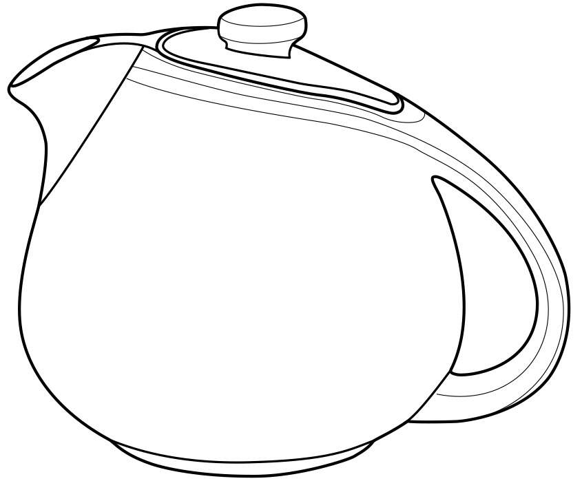 Chinese Red 5-6 Cup Sani-Grid Teapot & Lid by Hall-1