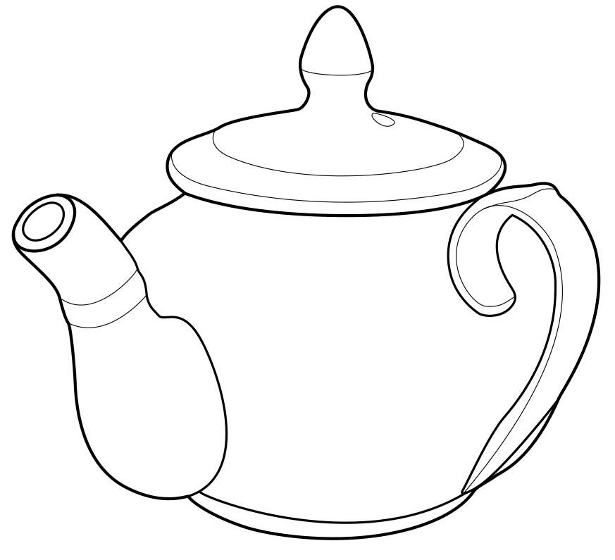 Chinese Red 1 1/2 Cup Manhattan Teapot & Lid by Hall-1