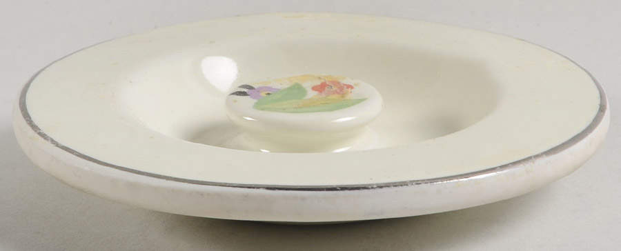 Crocus Lid for Pretzel Jar by Hall-1