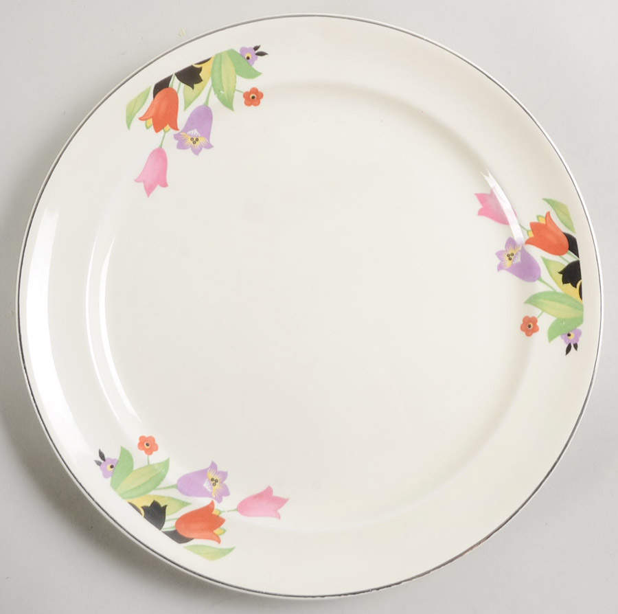 Crocus Dinner Plate by Hall-1
