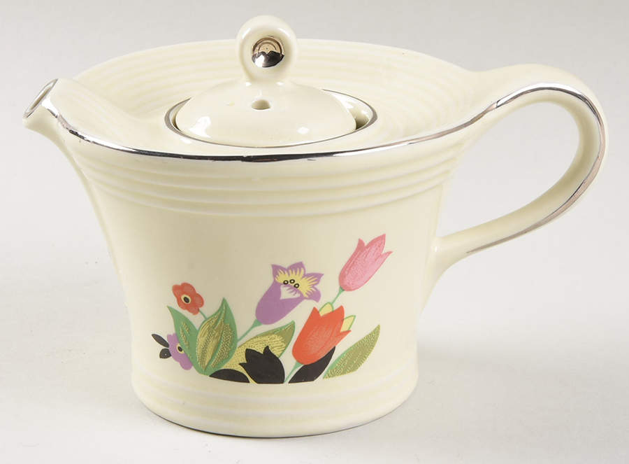 Crocus Melody Mini Teapot & Lid by Hall-1