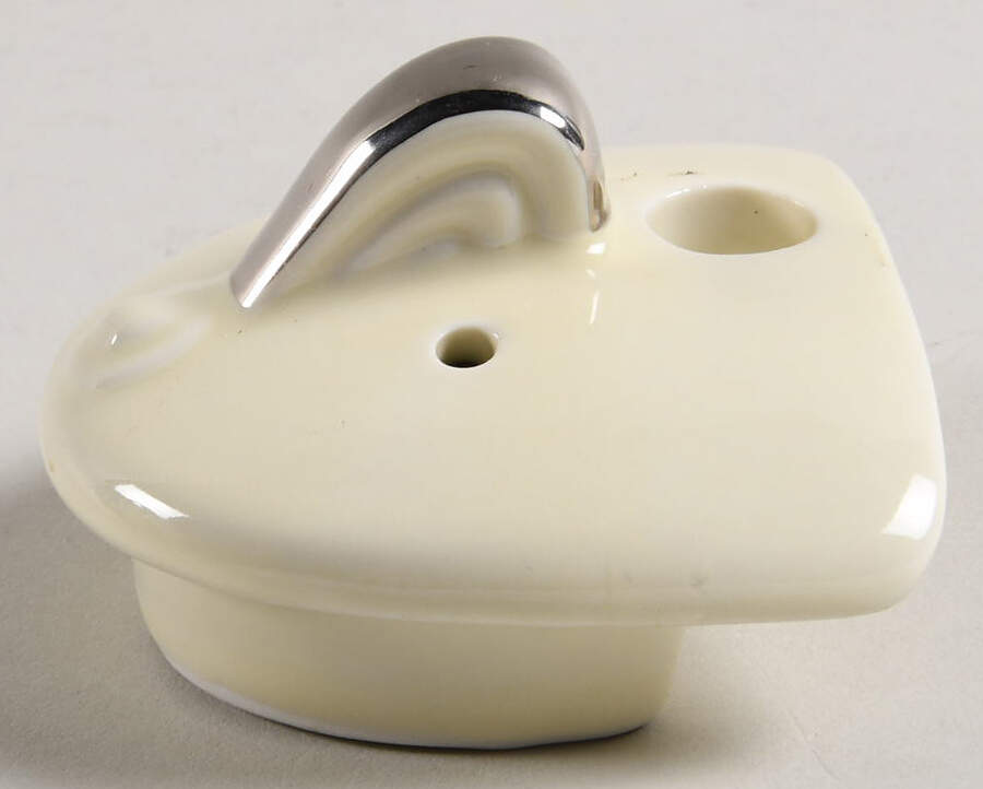 Crocus Lid for Hook Cover Teapot by Hall-1