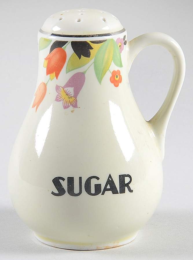 Crocus Handled Sugar Shaker by Hall-1