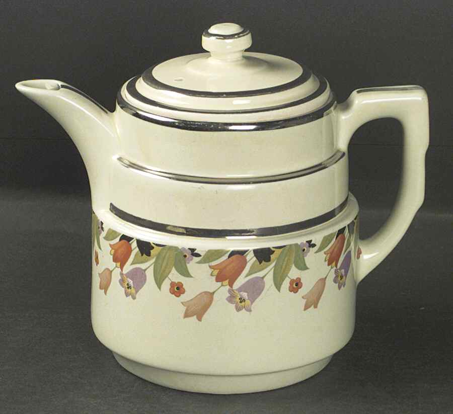 Crocus Small Terrace Coffee Pot & Lid by Hall-1
