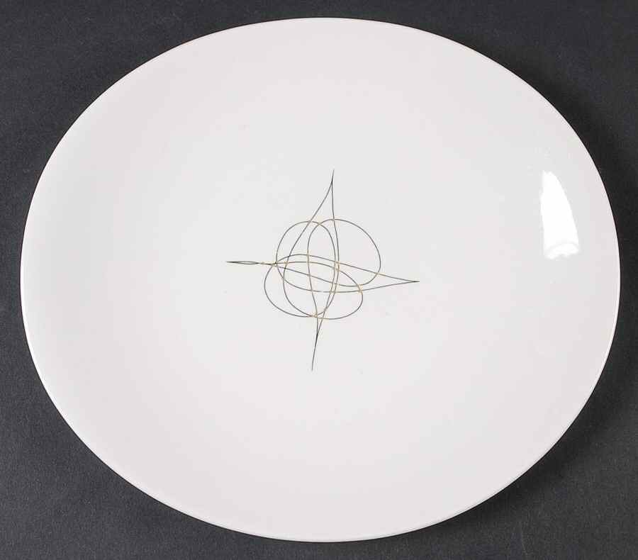 Fantasy (Eva Zeisel) Salad Plate by Hall-1